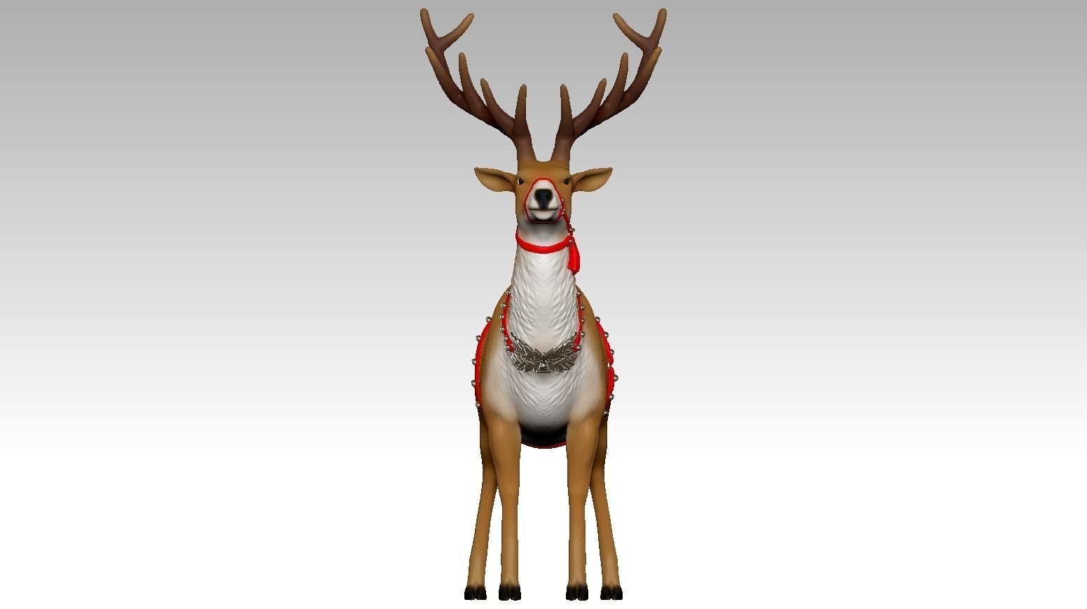 reindeer 3D print model_3