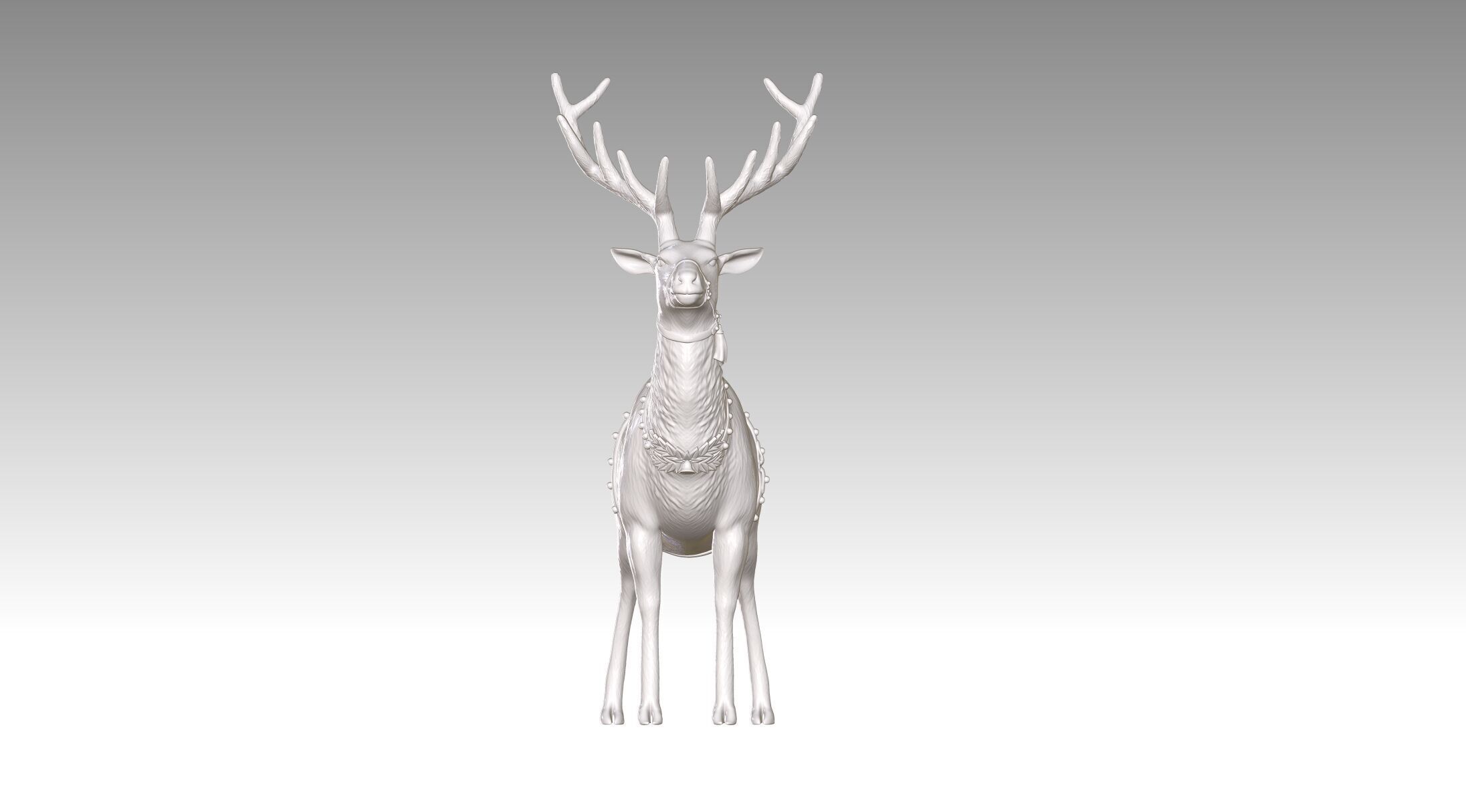 reindeer 3D print model_17