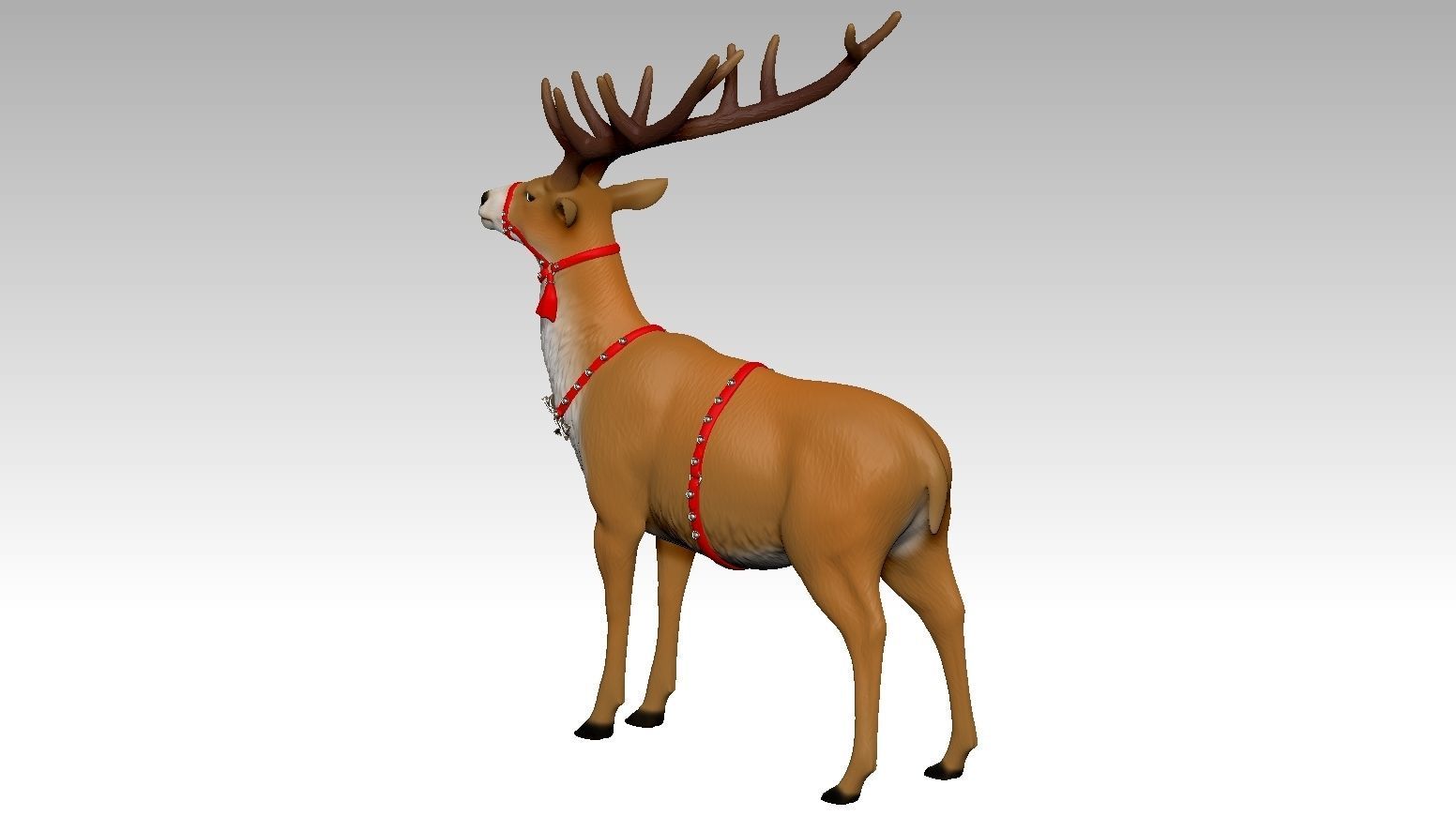 reindeer 3D print model_4
