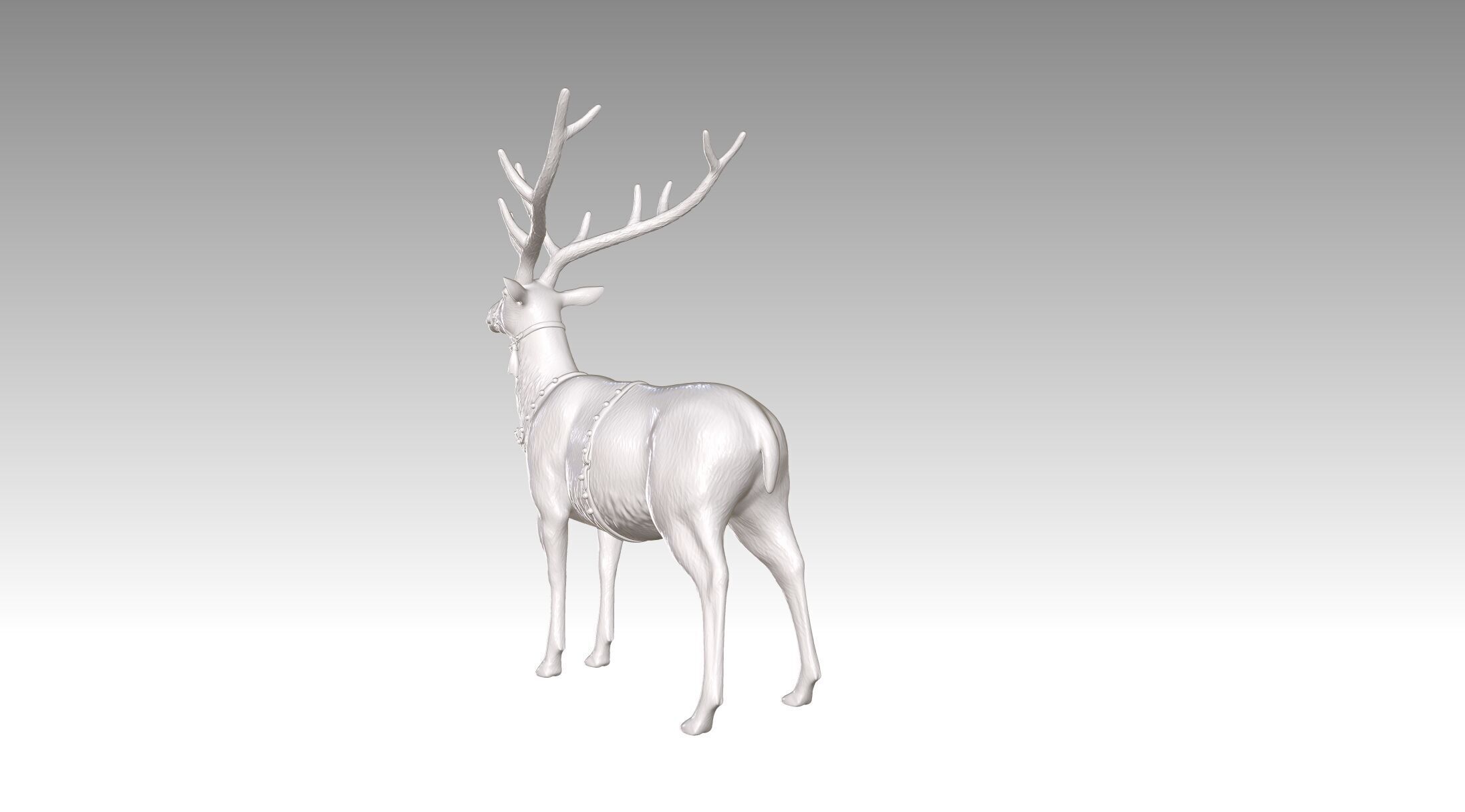 reindeer 3D print model_5