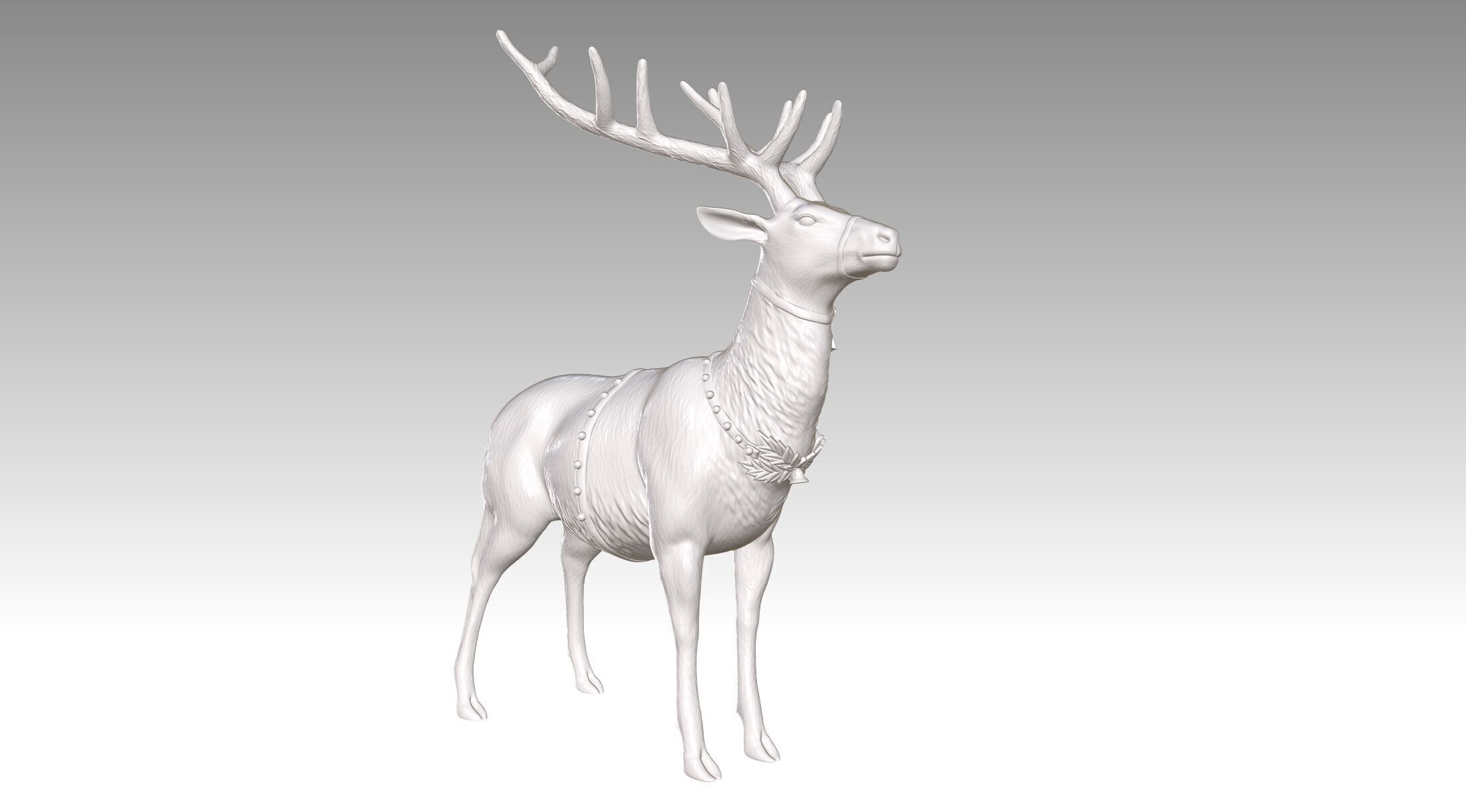reindeer 3D print model_10