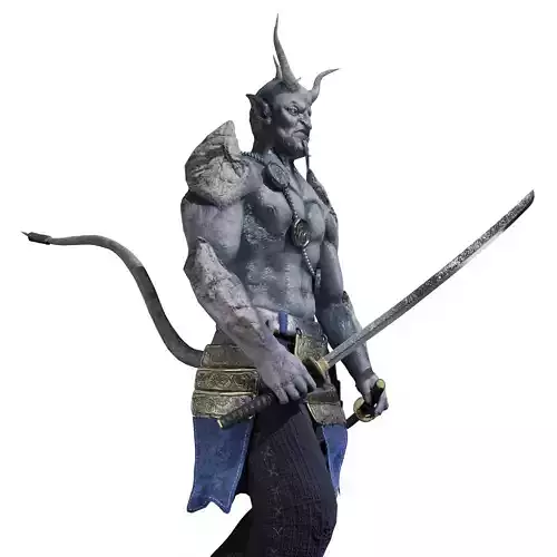 Samurai Demon Monster