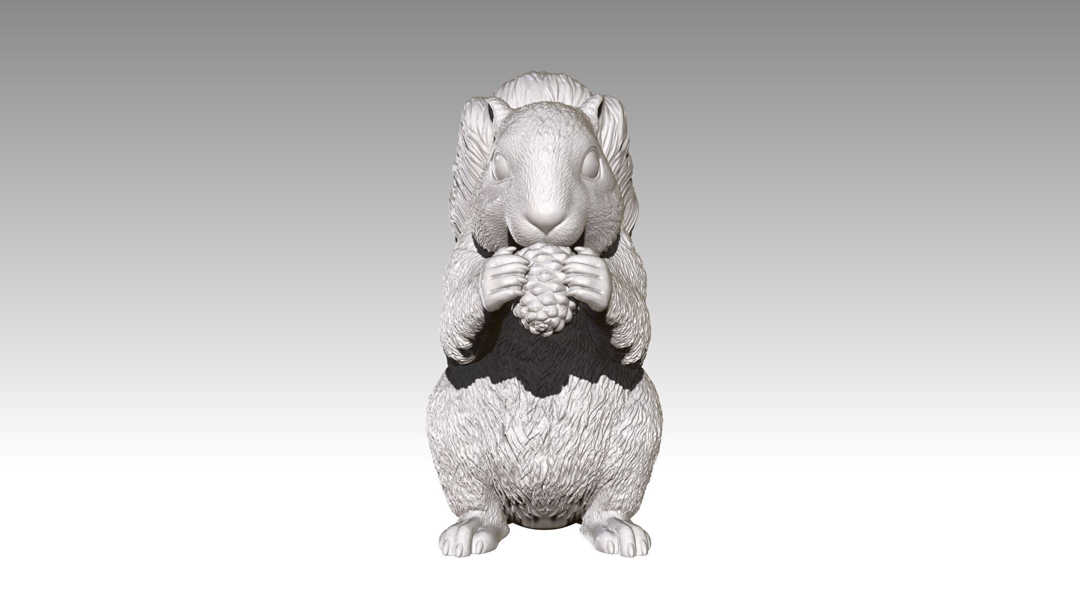 squirrel 3D print model_13
