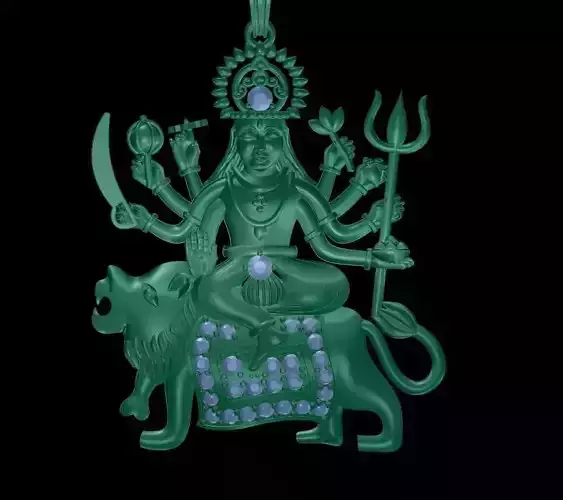 mata ji pendent 3D model