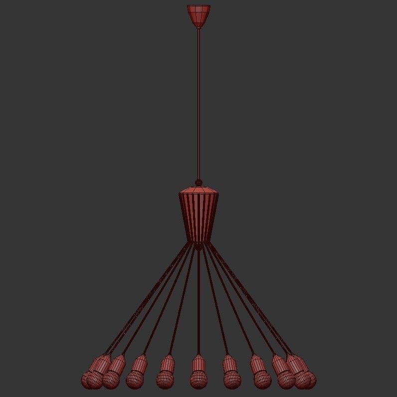 Spider Sputnik 3D model_1