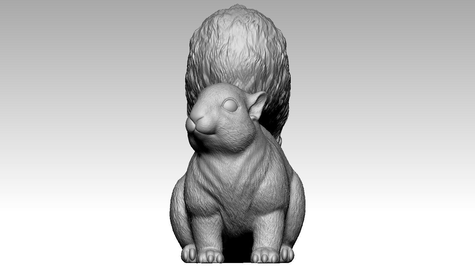 squirrel 3D print model_1