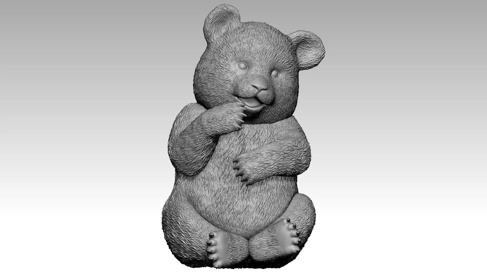 panda 3D print model