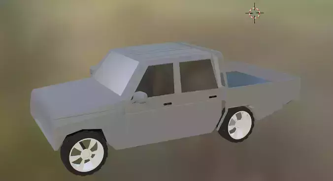Low Poly Landcruiser