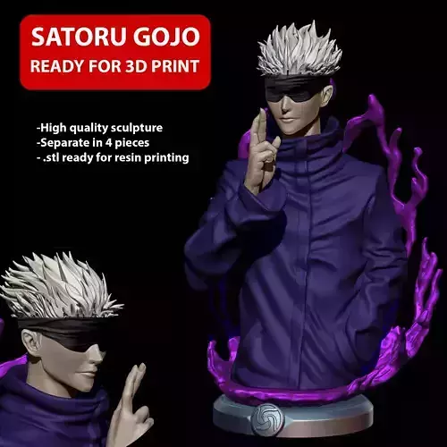 Satoru gojo - Jujutsu Kaisen printable high fidelity