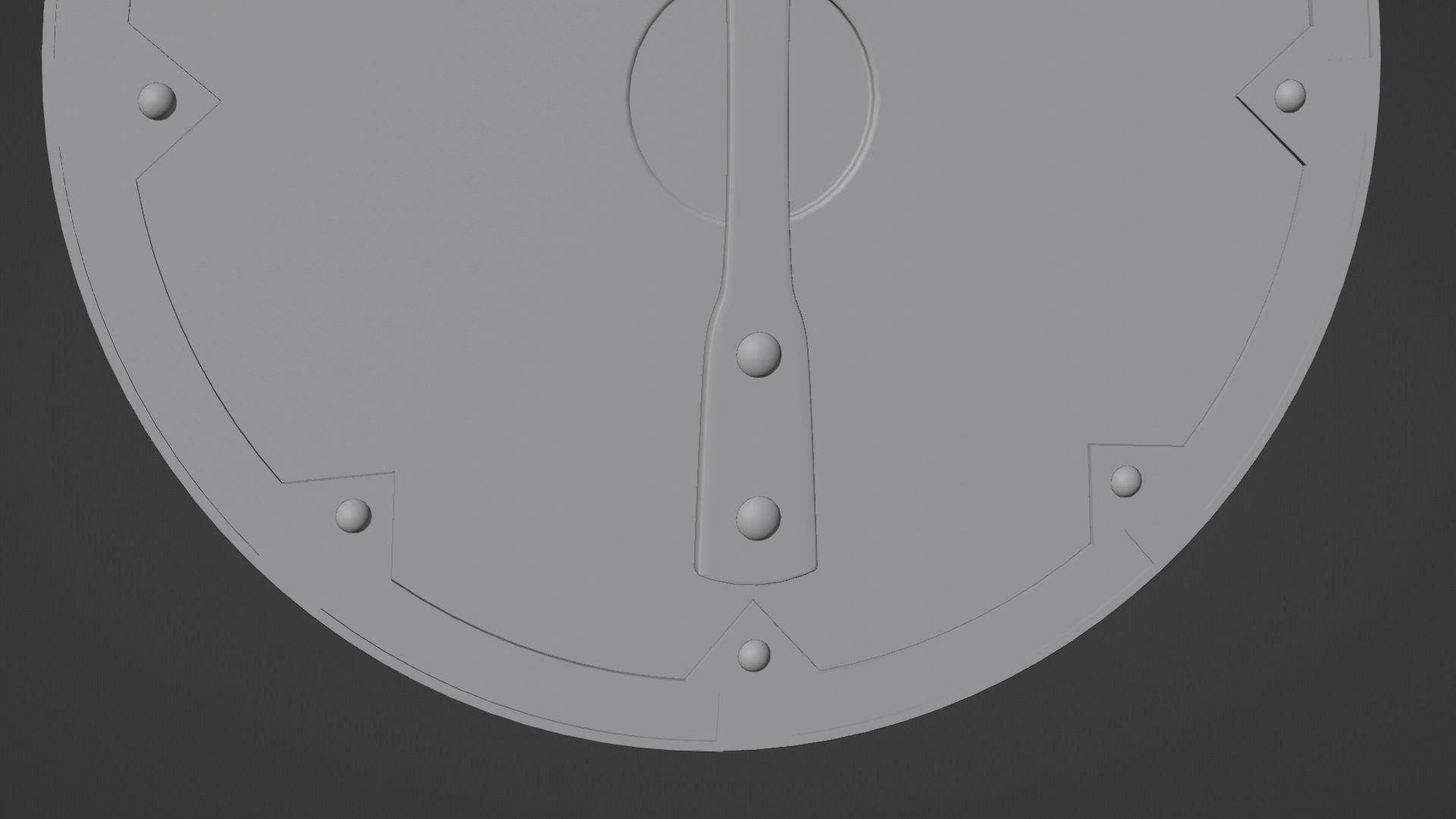 Viking Shield 3D model_22