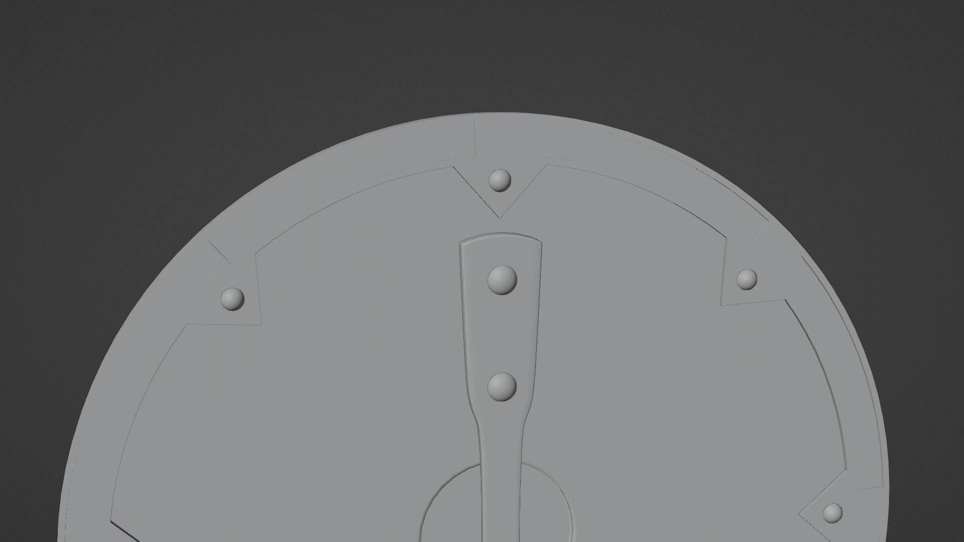 Viking Shield 3D model_18