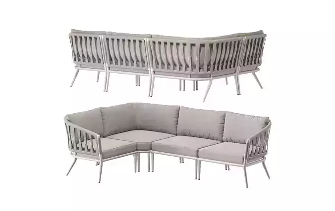sette garden ewo L sofa