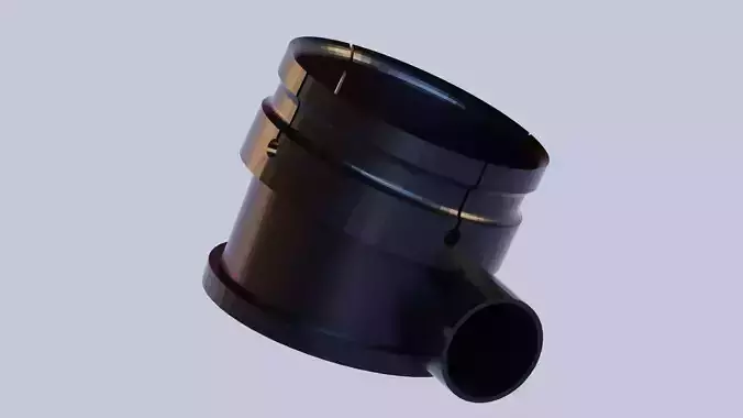 REPAIR KIT INTAKE MERCEDES  OM642 ENGINE AIR DUCT INTAKE  3D print model