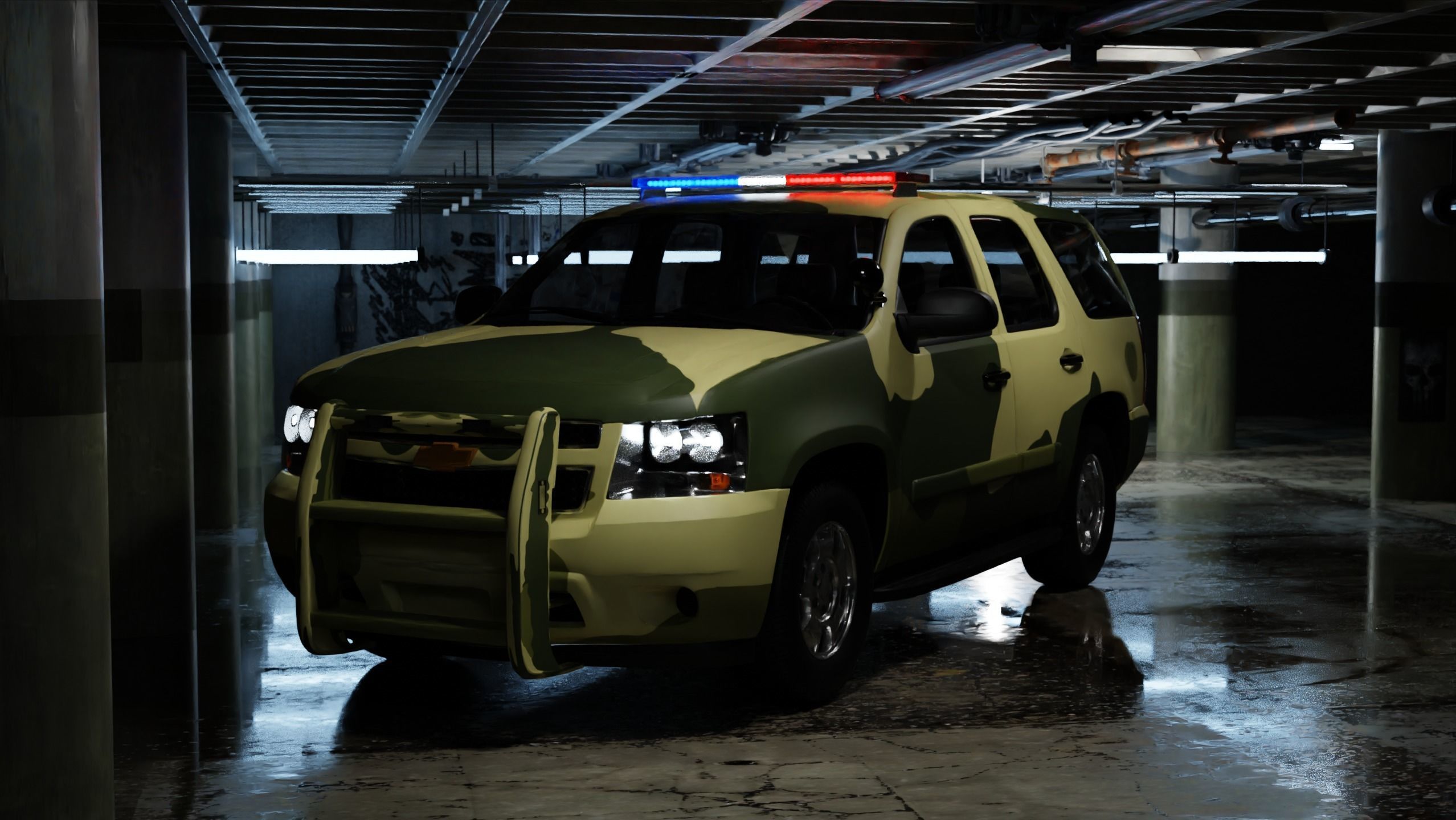 Realistic military vehicles ready for games and movies Low-poly 3D model_18