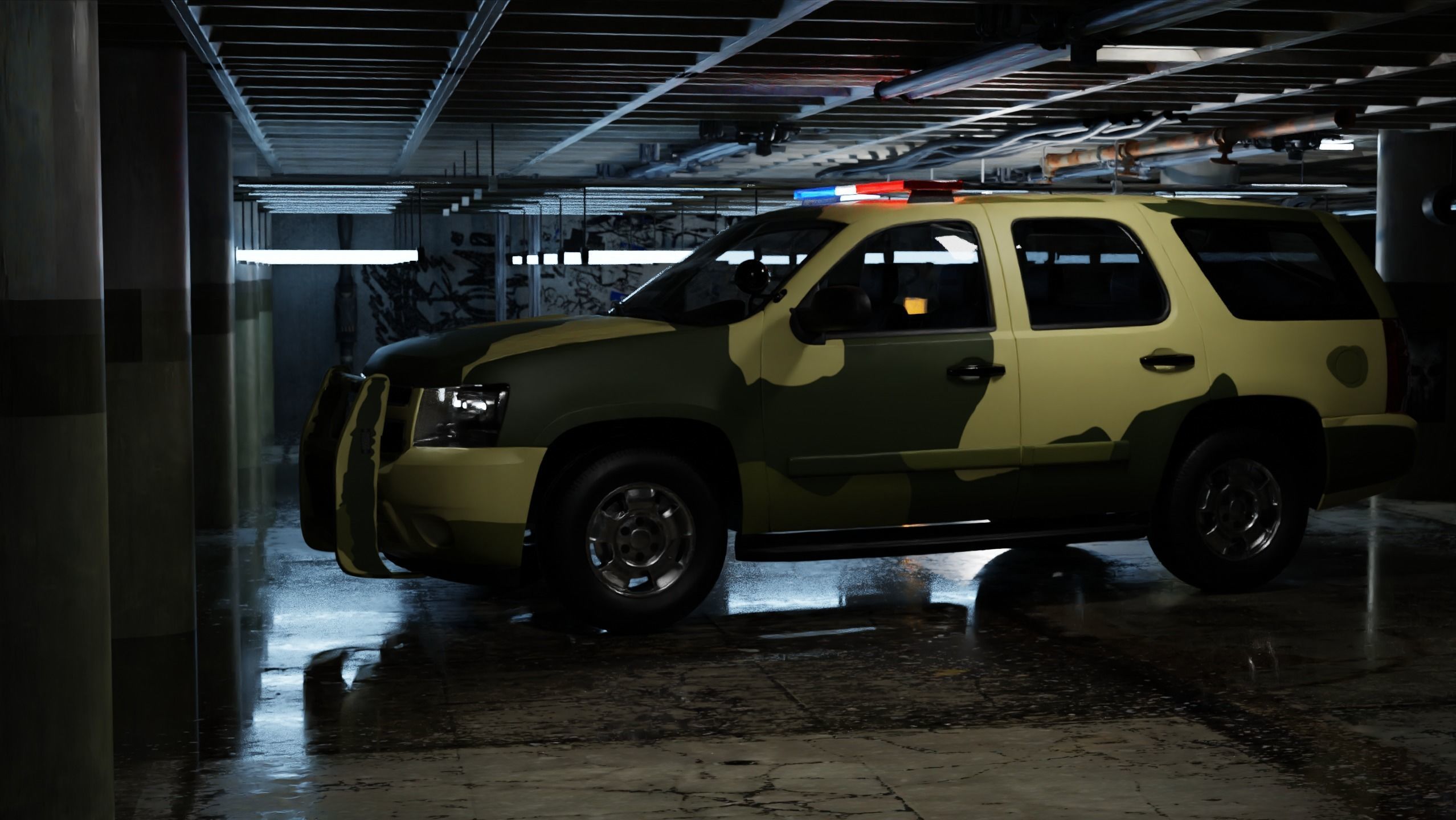 Realistic military vehicles ready for games and movies Low-poly 3D model_19