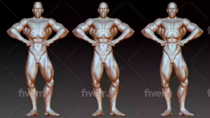 Spanish Body Builder 3D print model