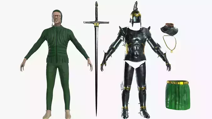 How a Reaver shall be armed Free low-poly 3D model