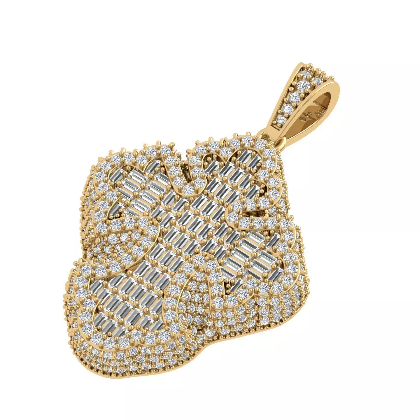 Cross Pandent 3D print model_0