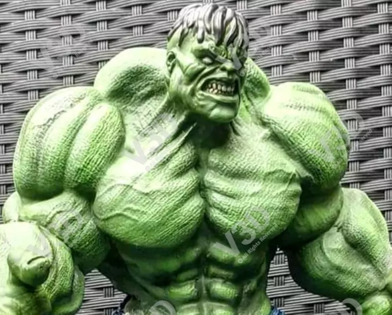 Hulk - stylized - V3D 3D print model_0
