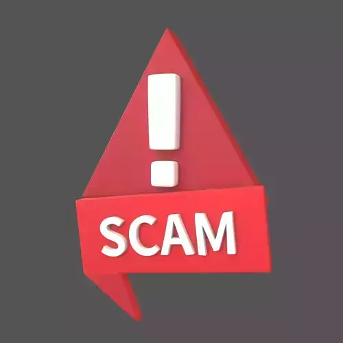 Scam Symbol V3 003 Low-poly 3D model