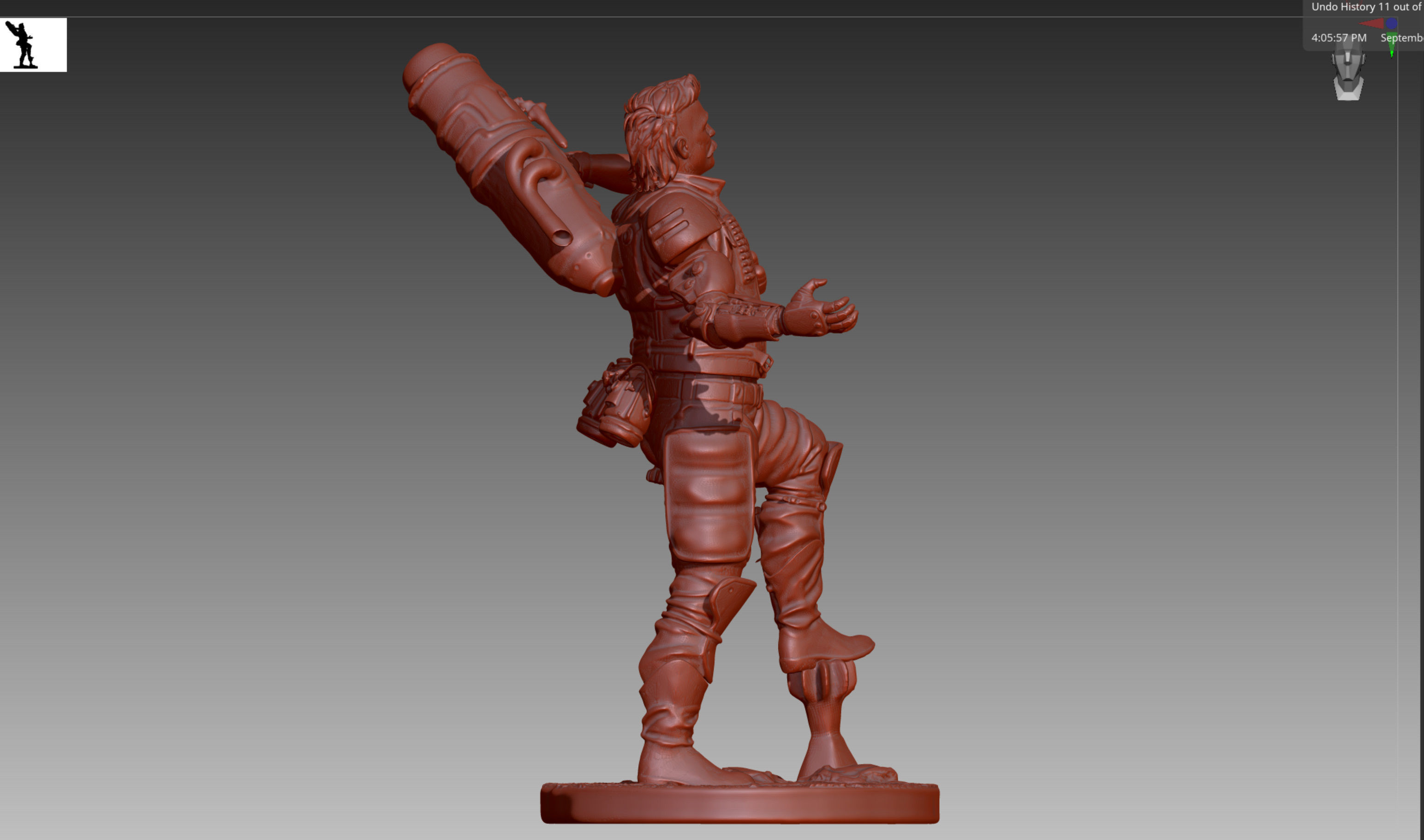 Apex Legends Fuse 3D print OBJ STL  3D print model_7