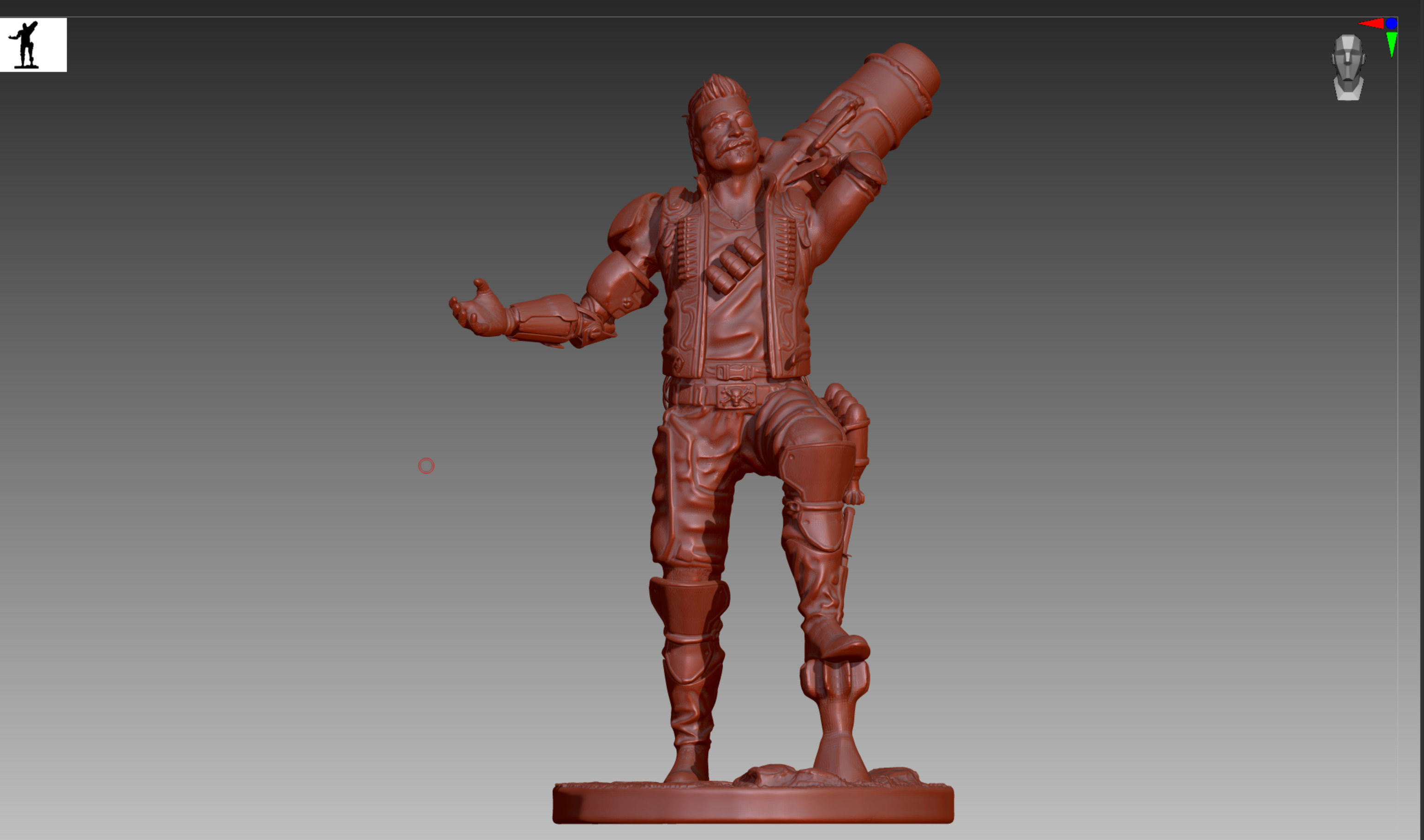 Apex Legends Fuse 3D print OBJ STL  3D print model_2