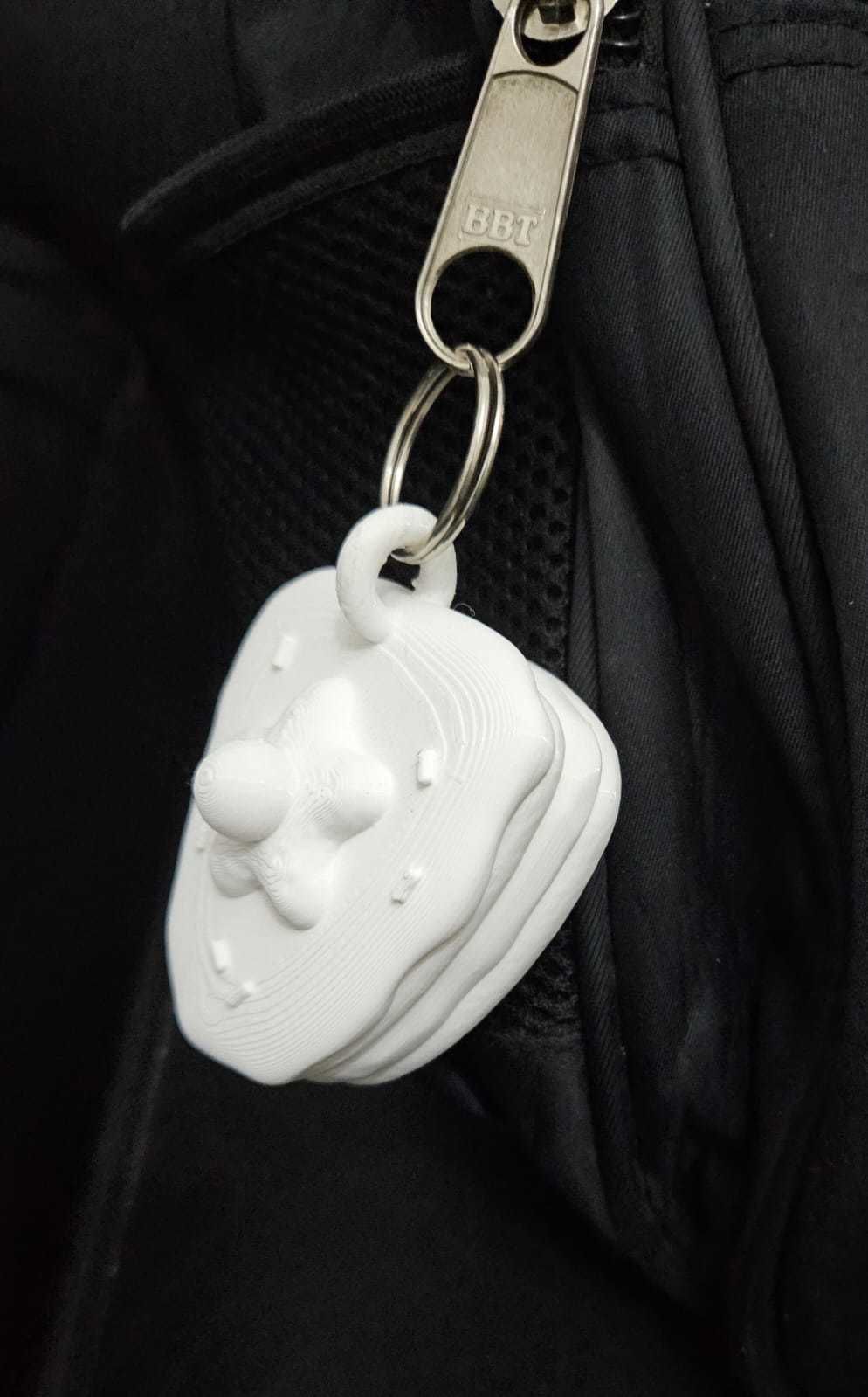 Cake Keychain 3D print model_12