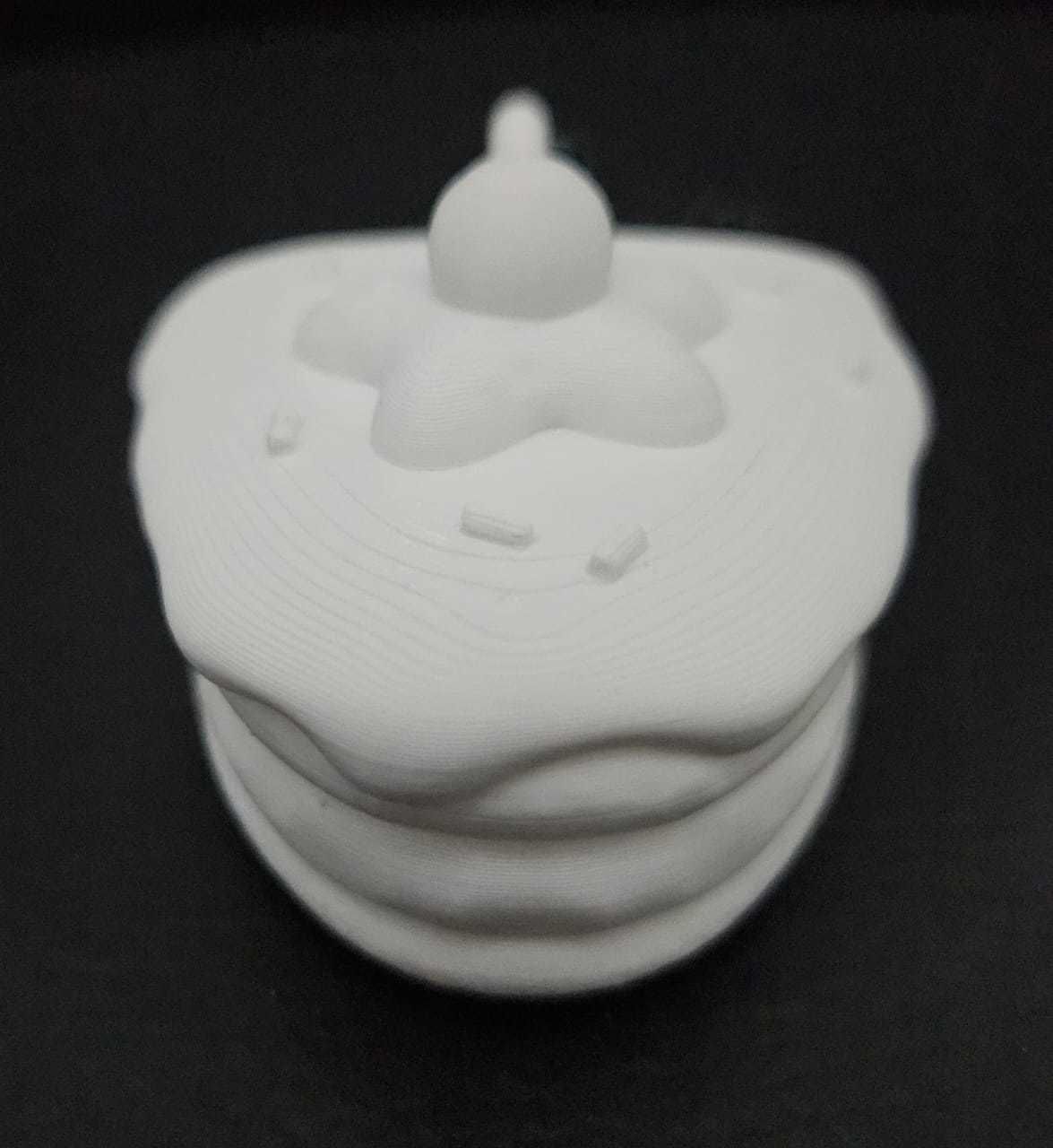 Cake Keychain 3D print model_10