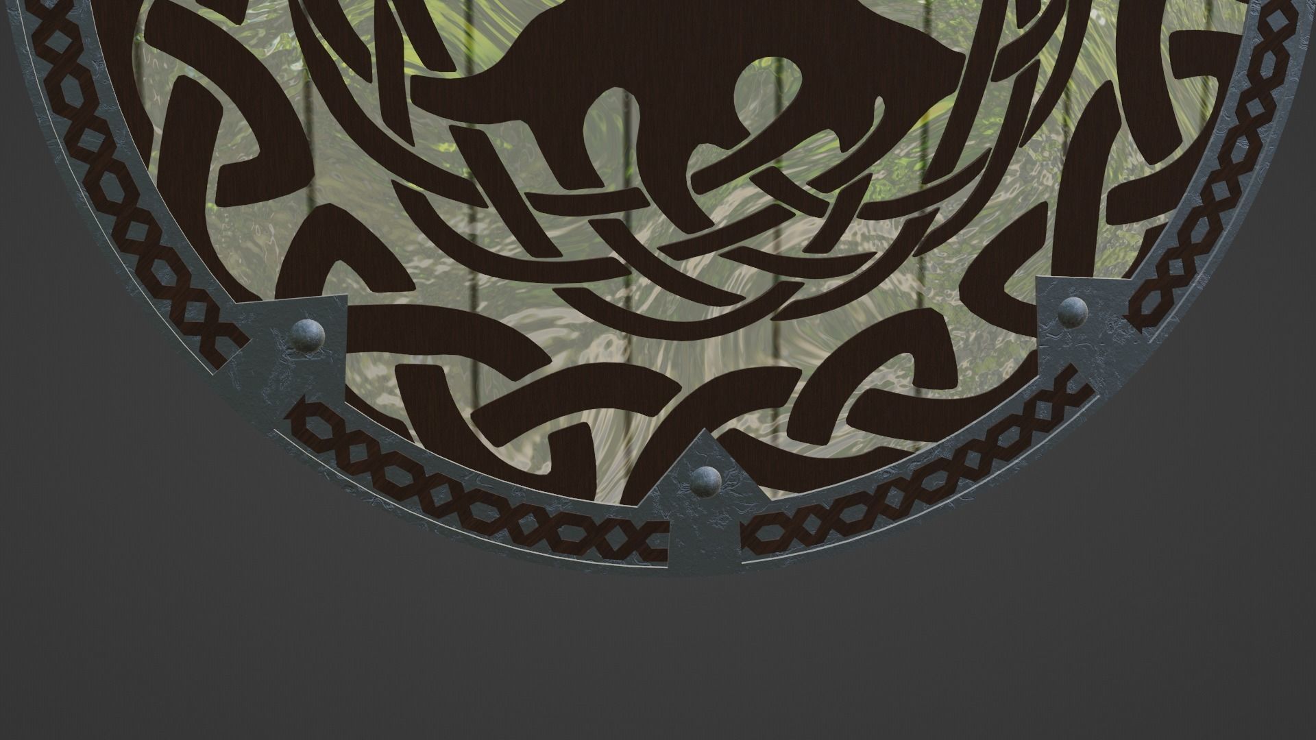 Viking Shield - Asgard 3D model_13
