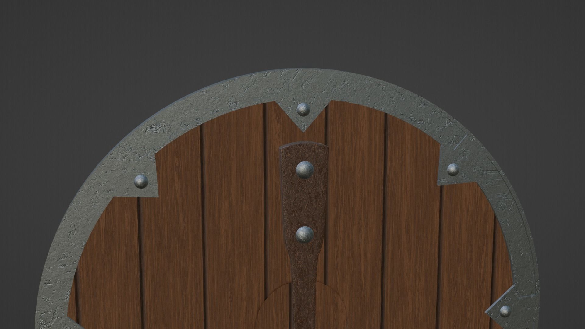 Viking Shield - Asgard 3D model_16
