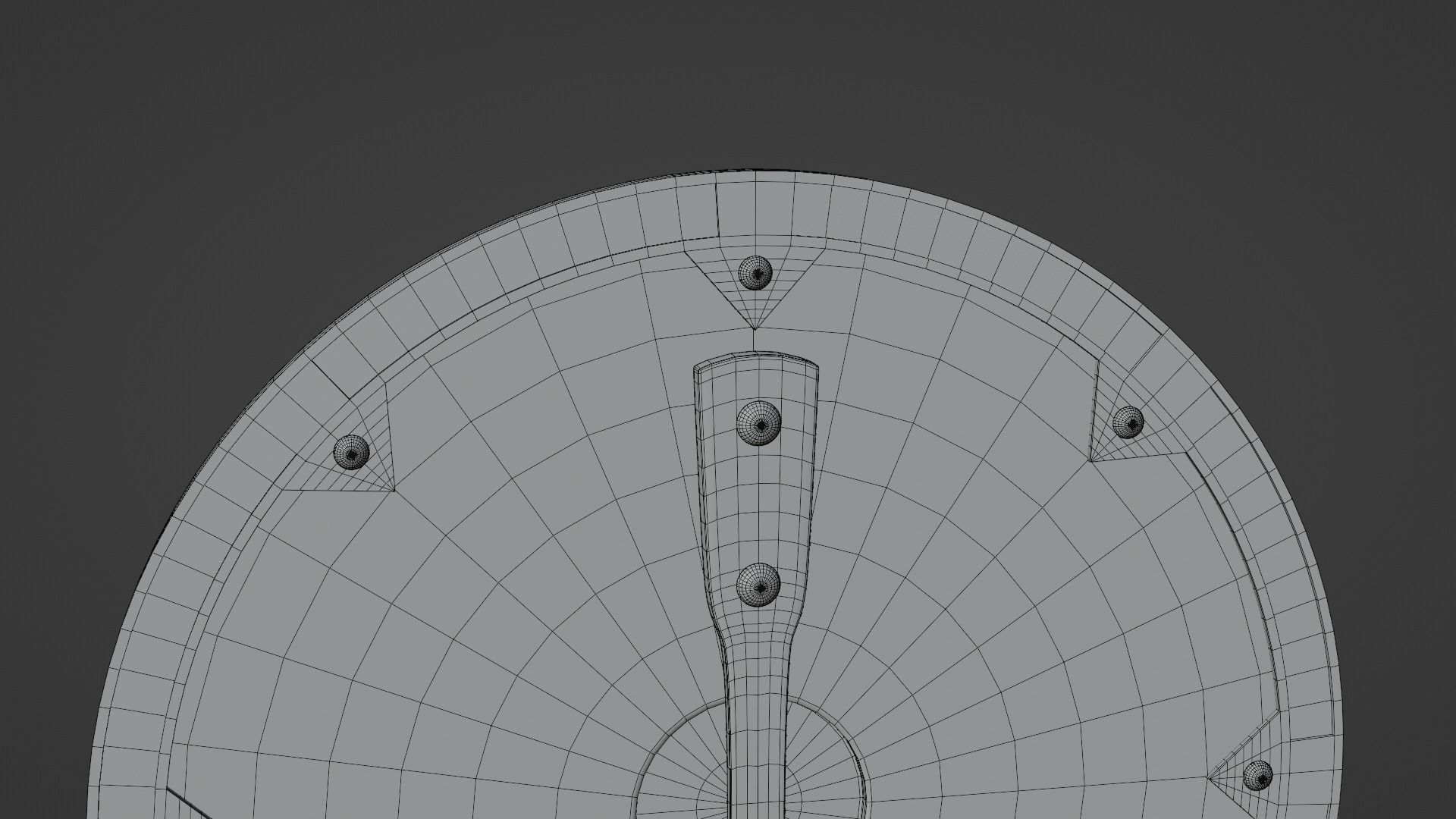 Viking Shield - Asgard 3D model_19