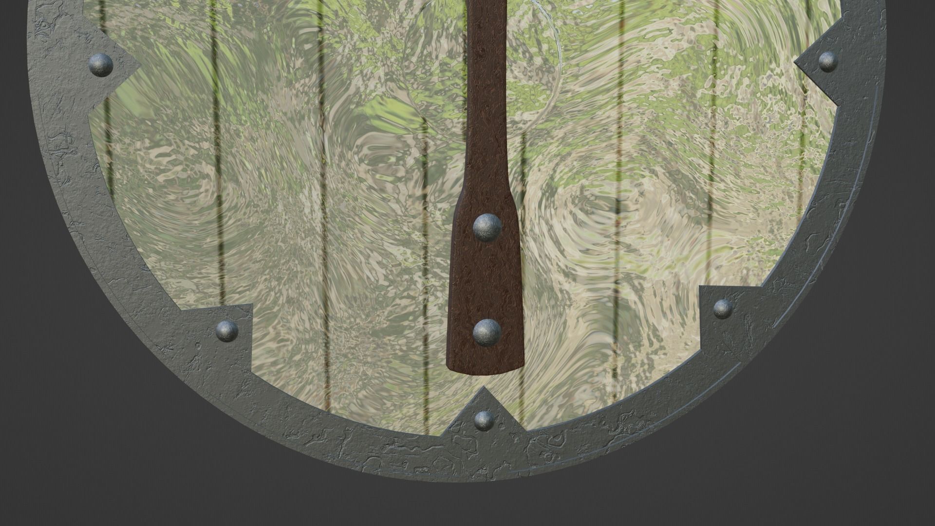 Viking Shield - Asgard 3D model_21