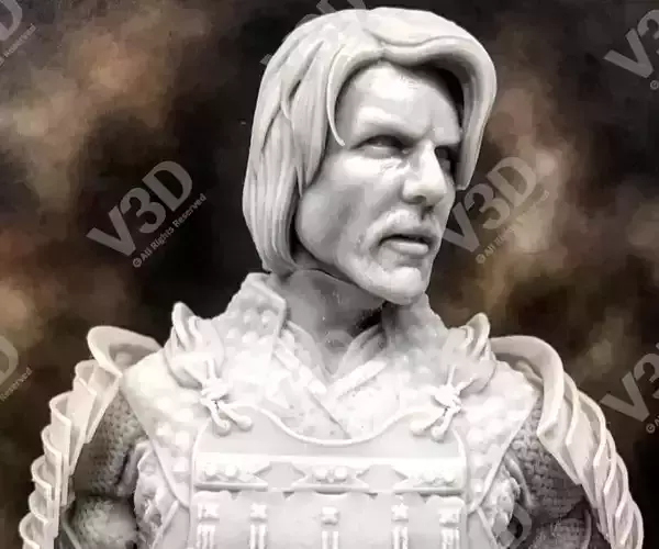 Tom Cruise The Last Samurai - V3D 3D print model