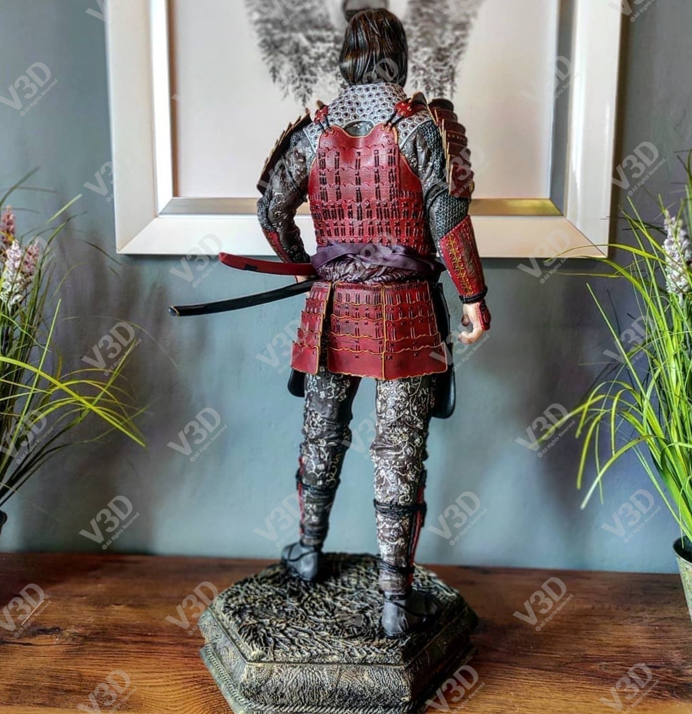 Tom Cruise The Last Samurai - V3D 3D print model_3