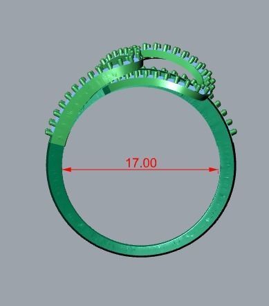ring jewelry 3D print model_9