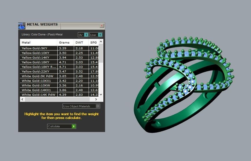 ring jewelry 3D print model_6
