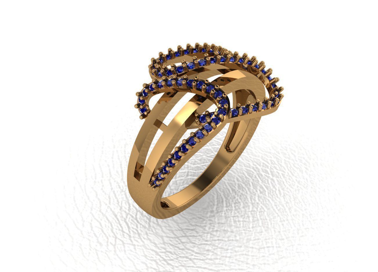 ring jewelry 3D print model_1