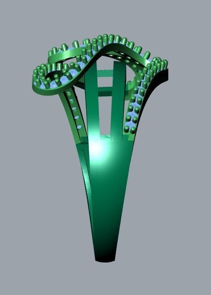 ring jewelry 3D print model_10