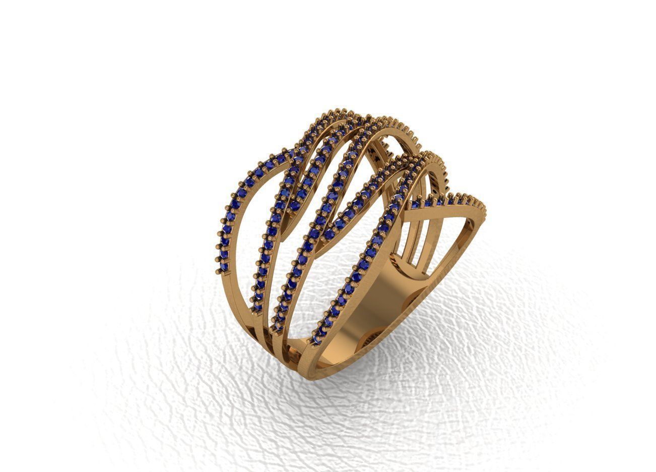 ring jewelry 3D print model_1