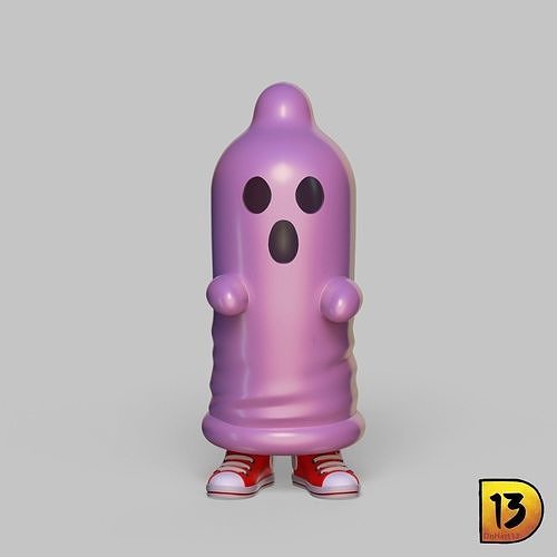 MINIPRINT R009 - Ghost Wrong Costume 3D print model