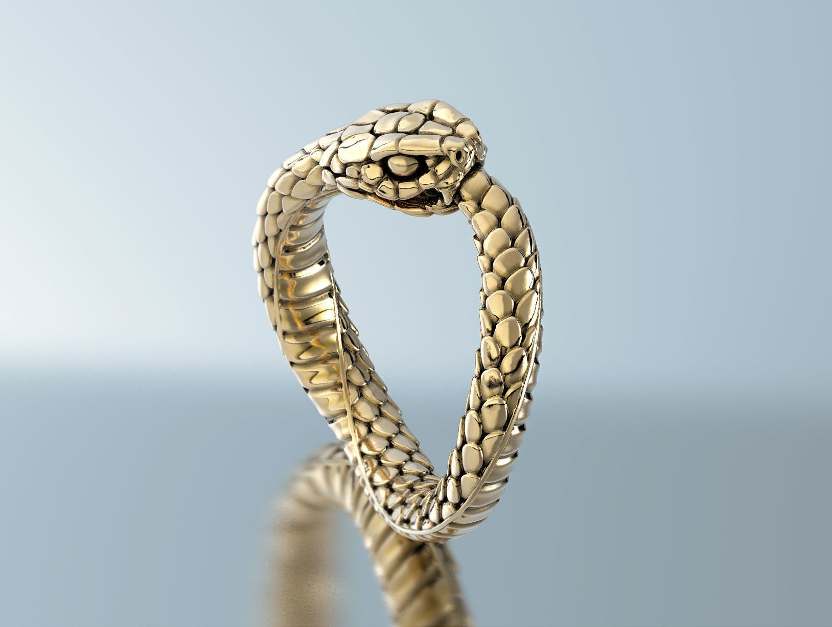 Ouroboros Snake Set 3D Model Collection_2