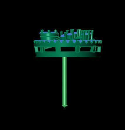 daimonds eairring 3D print model_12