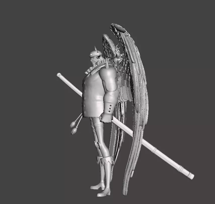 King the Conflagration 3D Model 3D print model_0