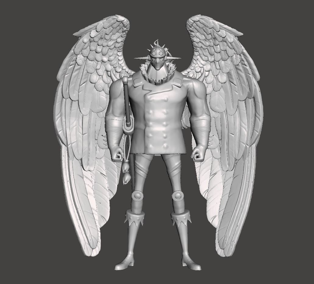 King the Conflagration 3D Model 3D print model_1