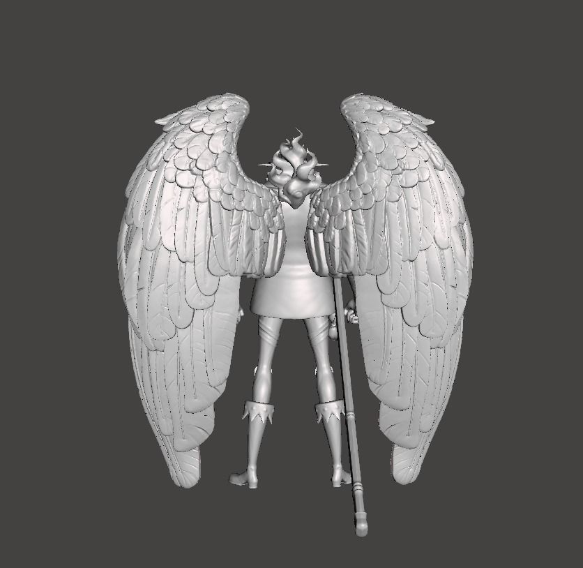 King the Conflagration 3D Model 3D print model_3