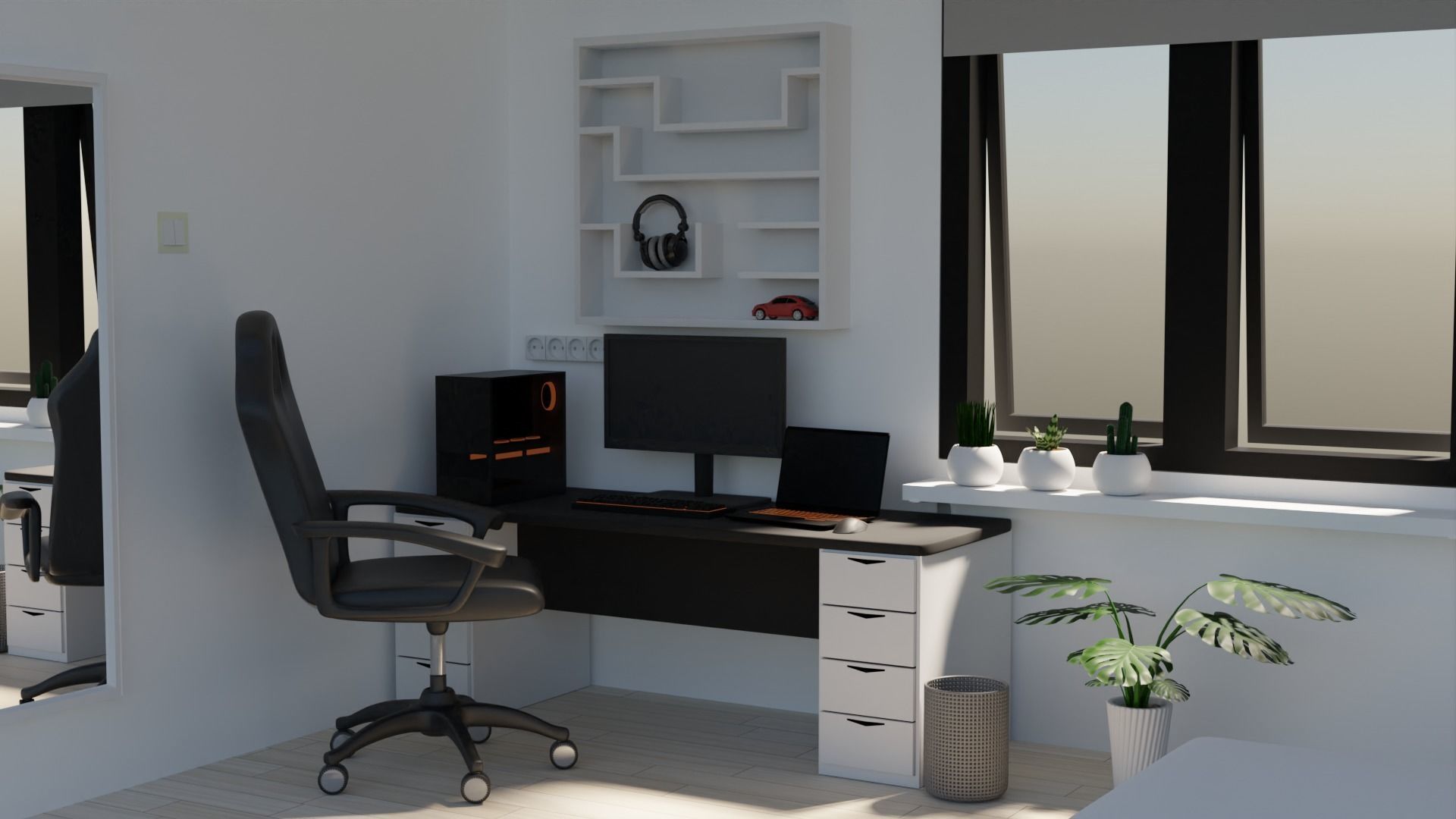 Curated visual reference: Fresh Look at Bed Room Minimalist 3D Model