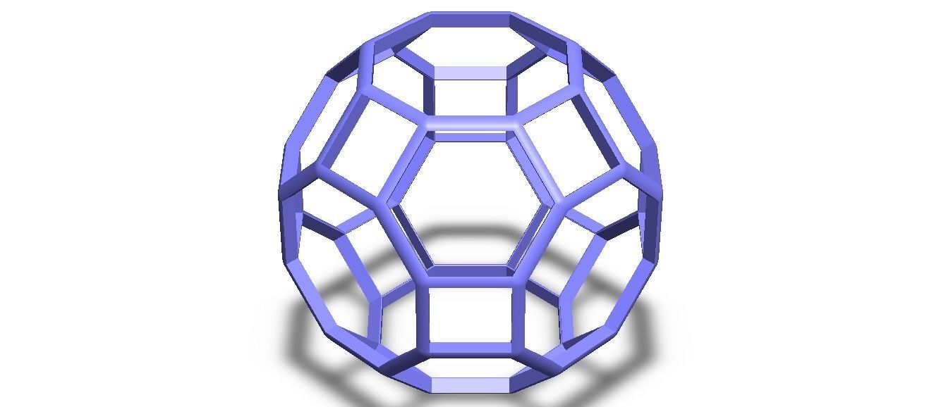 Wireframe Shape Truncated Cuboctahedron 3D print model_9