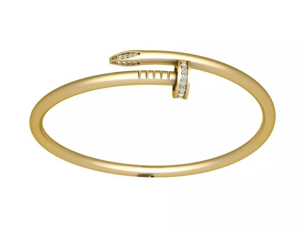 19 size bangle 3D print model_0