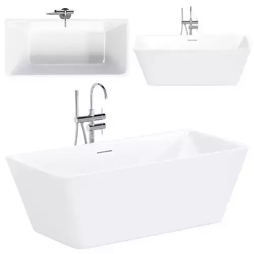 Acrylic bathtub ABBER AB9212