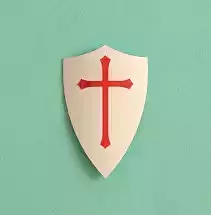 knight templar shield